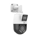 CÂMARA IP LENTE DUPLA | SPEED DOME 2MPX 2.8-12mm IV50m + LENTE FIXA 2MPX 2.8mm IV10m