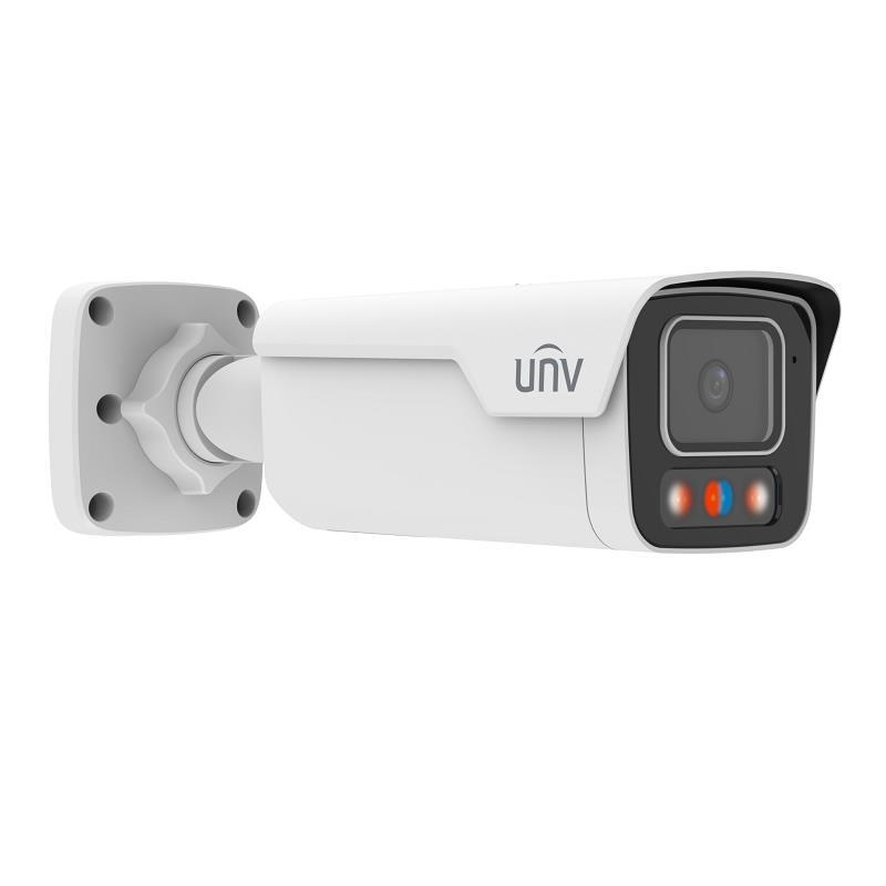 CÂMARA IP TUBULAR 5MPX 2.8mm IV40m 130dB WDR TRI-GUARD2.0 LUZ AZUL/VERMELHA