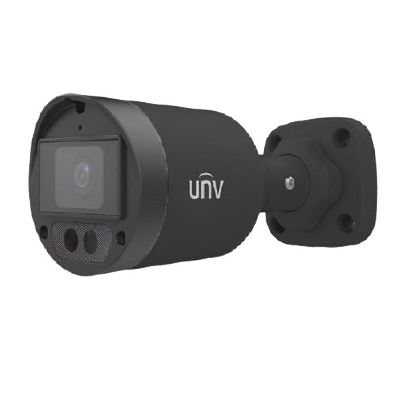 [UAC-B125-AF28LM-BLACK] CÂMARA HD TUBULAR 5MPX 2.8mm IV40m IP67 LIGHTHUNTER PRETA