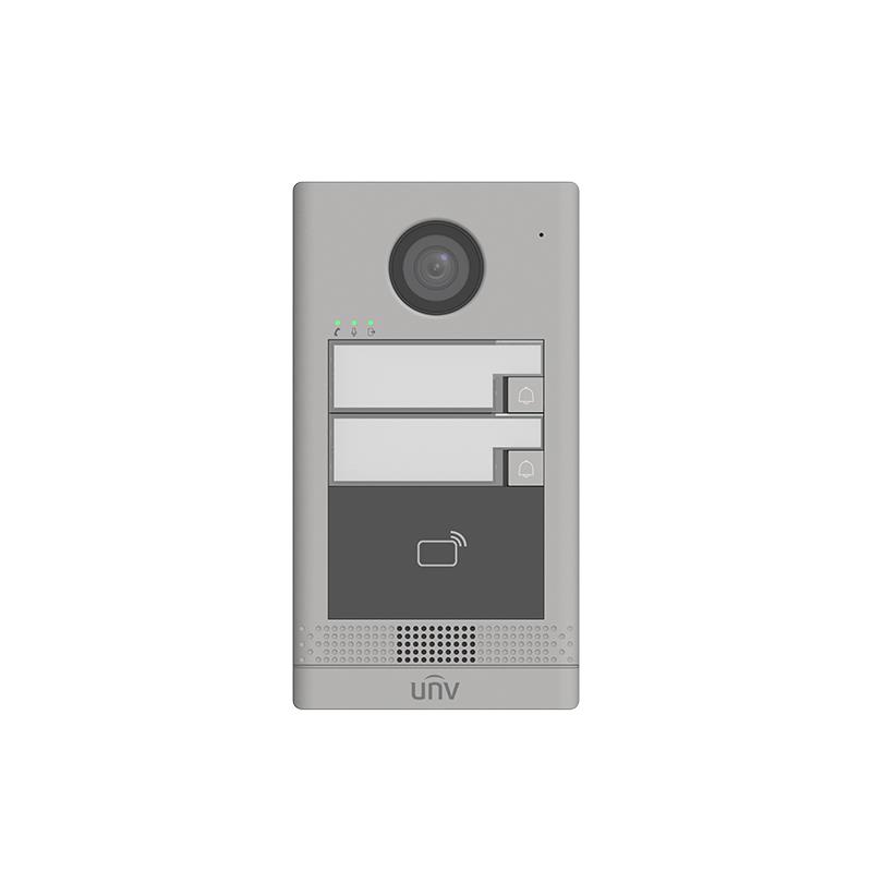 BOTONEIRA IP 2MP 2 BOTÕES UNV 