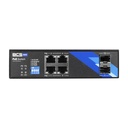 SWITCH INDUSTRIAL BCS BASIC 4xPoE 1Gbps 2xSFP 1Gbps 125W 