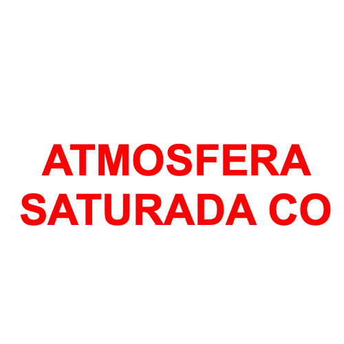 [ATMOS_SATURADA] SINAL VINIL AUTOCOLANTE ATMOSFERA SATURADA CO 70x180mm