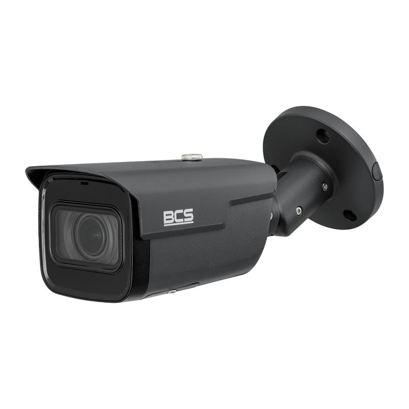 CÂMARA TUBULAR IP BCS LINE 5MPX 2.7-13.5m 0.005lx IV60m IP67 GRAFITE