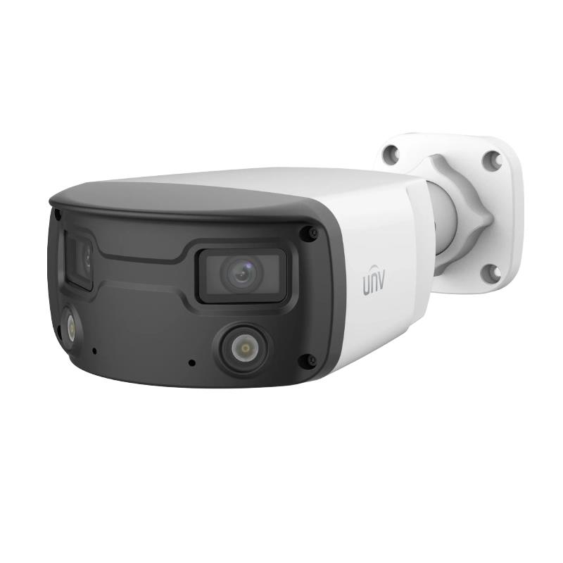 CÂMARA IP 4MPX LENTE DUPLA 2x4mm LUZ BRANCA 30m IP67 IK10 COLORHUNTER