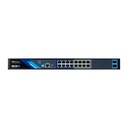 CONMUTADOR BCS BASIC GESTIONADO 16xPoE 1Gbps + 2xUPSFP 1Gbps 802.3 AF/AT