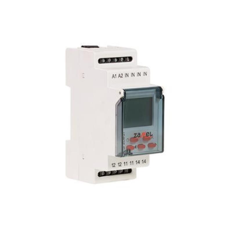 [ZMZCM21] PROGRAMADOR HORÁRIO MODULAR DIGITAL ANUAL 1 CANAL