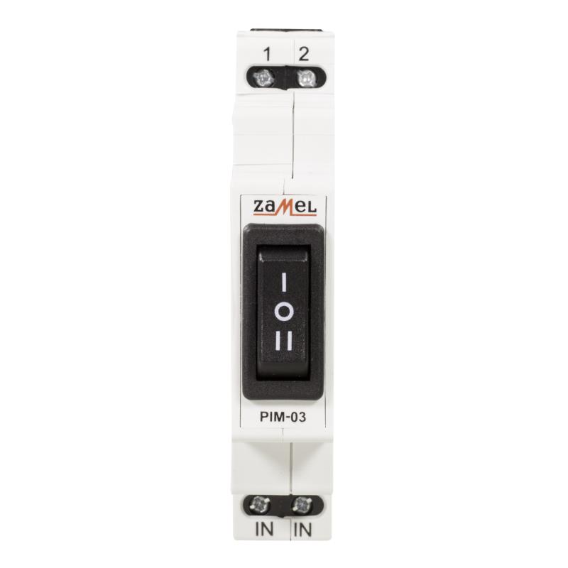 [ZMPIM03] INTERRUPTOR MODULAR COMUTAÇÃO INSTALAÇÃO