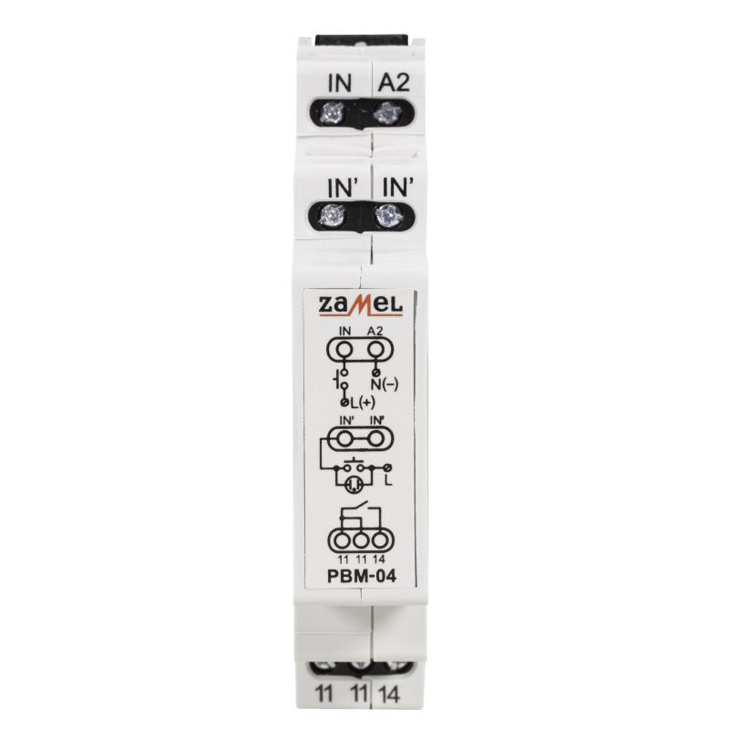 [ZMPBM04U] TELERRUPTOR MODULAR VOLTAJE UNIVERSAL 12-230Vac/dc
