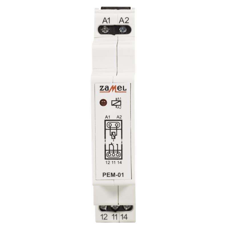 [ZMPEM01024] RELÉ MODULAR 1 INVERSOR 24Vac/dc