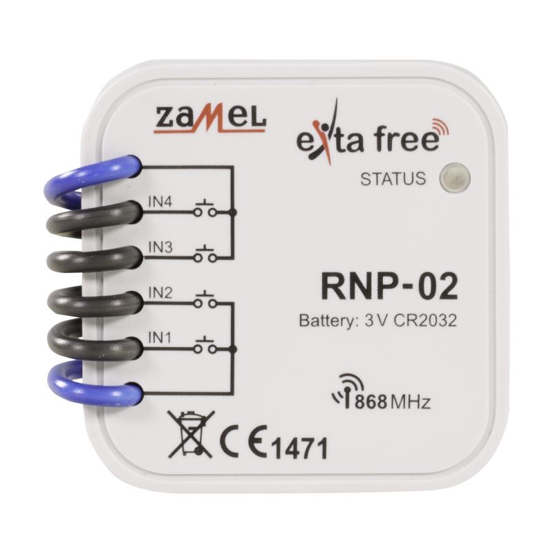 TRANSMISSOR 4 CANAIS LIVRE POTENCIAL  EXTA FREE PARA CAIXA APARELHAGEM