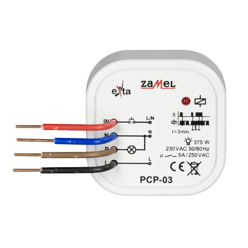 [ZMPCP03] RELÉ TEMPORIZADO MULTIMODO PARA CAIXA APARELHAGEM