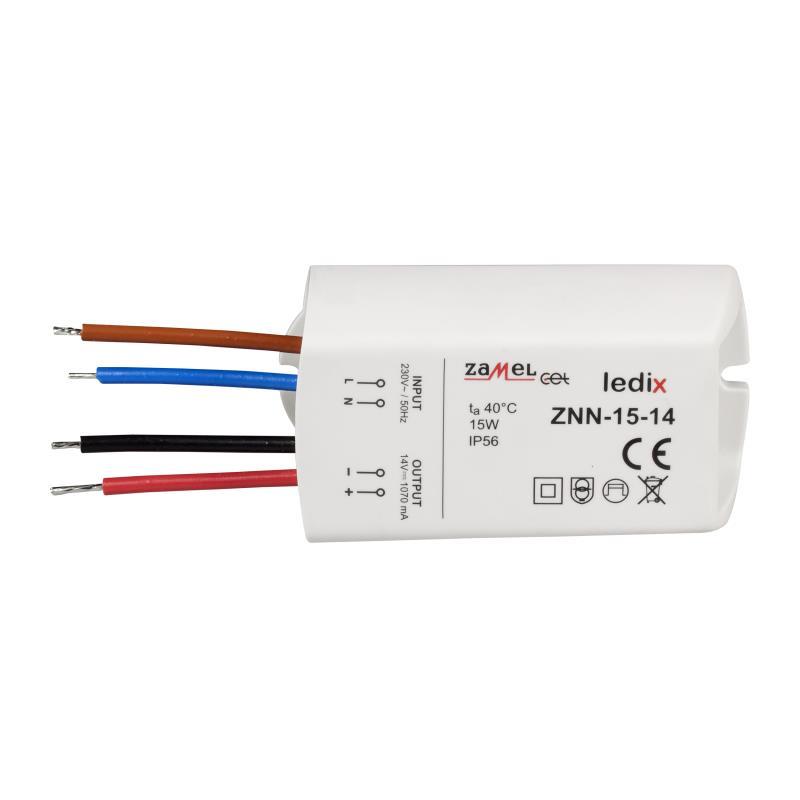 [ZMZNN1514] FONTE ALIMENTAÇÃO LED 14Vdc 15W