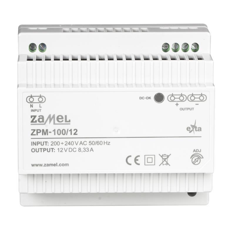 FONTE ALIMENTAÇÃO MODULAR IMPULSO 12Vdc 100W 8.33A