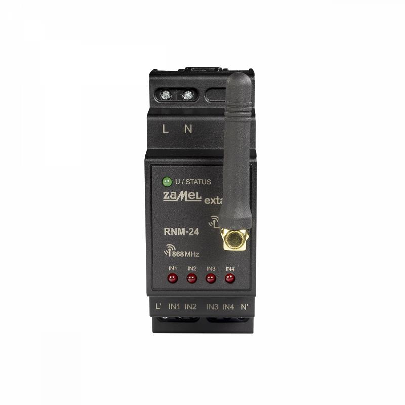[ZMRNM24] TRANSMISSOR MODULAR 4 CANAIS 230Vac EXTA LIFE