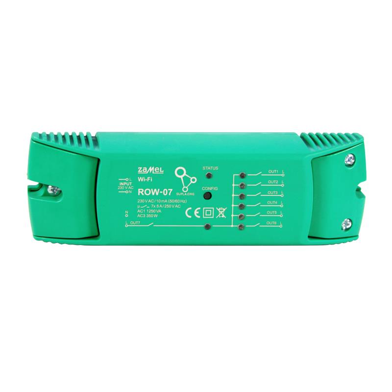 [ZMROW07] RECETOR Wi-Fi 7 CANAIS SUPLA