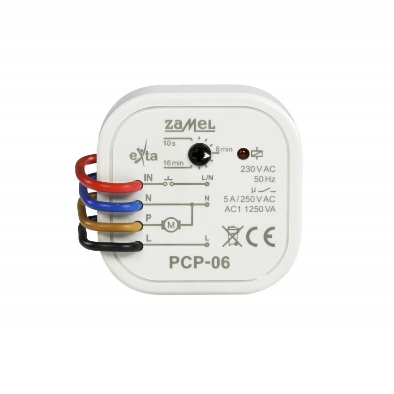 [ZMPCP06] RELÉ TEMPORIZADO CONTROL VENTILADORES WC BAÑOS PARA CAJA DE EQUIPO