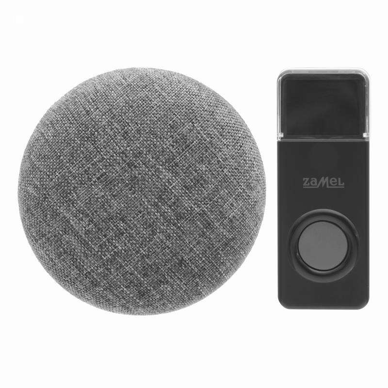 TIMBRE OVAL INALÁMBRICO
CON PILAS