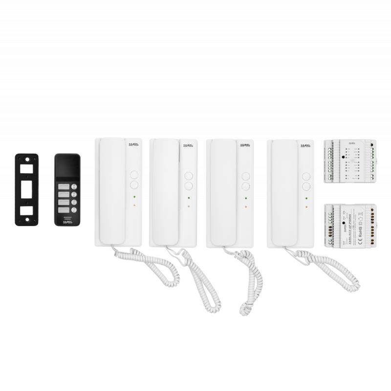 [ZMAS104A] KIT AUDIO TETRAFAMILIAR SISTEMA DOS HILOS
