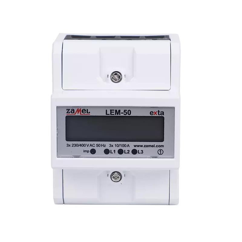 ANALIZADOR MODULAR DE CONTAJE TRIFÁSICO KW LCD 100A