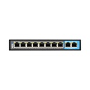 SWITCH BCS BASIC 8xPoE 100Mbps + 2xUPLINK 1Gbps 96W 802.3AF/AT