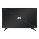 MONITOR 43" LCD INDUSTRIAL 1080P 60Hz 330 cd/m2