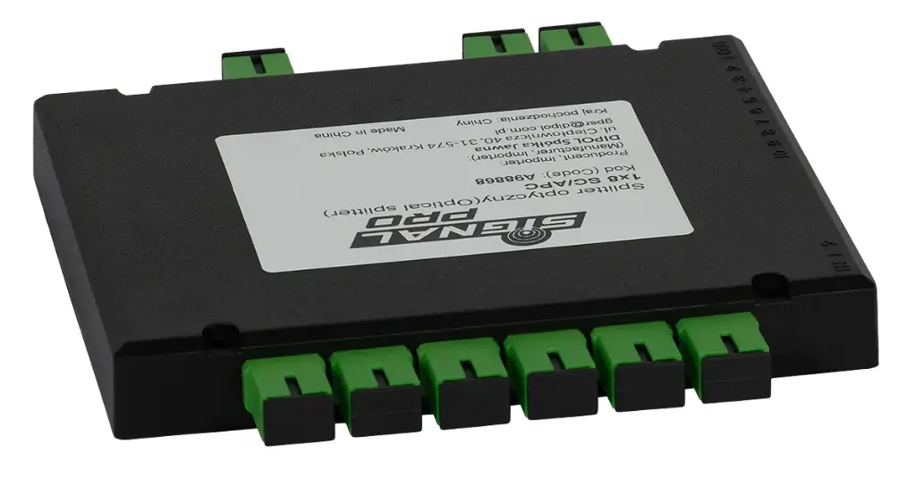DIVISOR ÓPTICO 1x8 SC/APC SIGNAL PRO