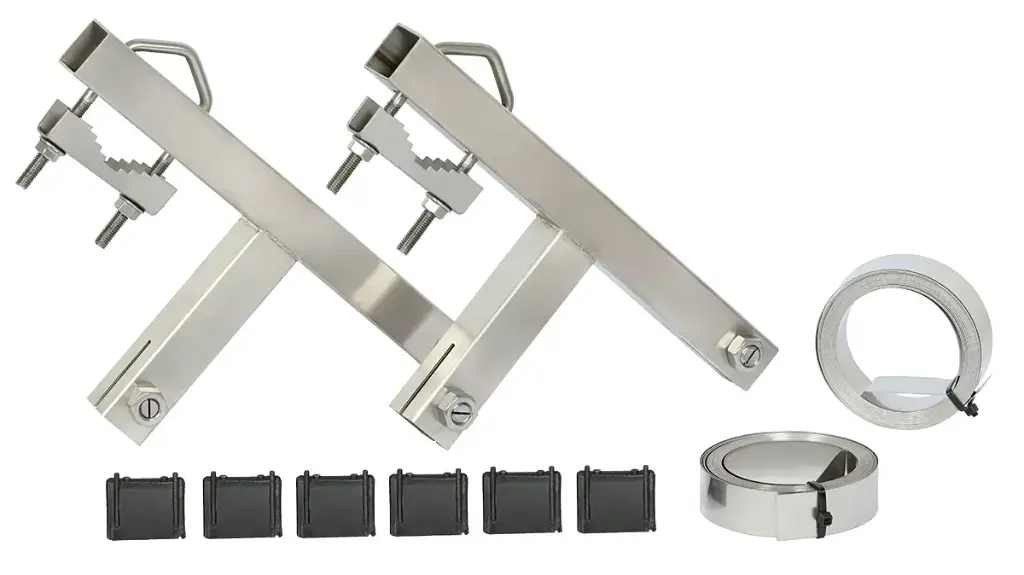 [DPE8512] 5m BRAÇADEIRA DE CHAMINÉ DE AÇO INOXIDÁVEL (INOX) + TIRA DE AÇO INOXIDÁVEL