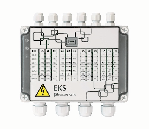 [EKS-3022] ELEMENTO 2xENTRADAS / 2xSAÍDAS PARA POLON-3000