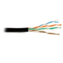 305m CABO U/UTP CAT 5e NETSET PRETO GEL EXTERIOR FCA