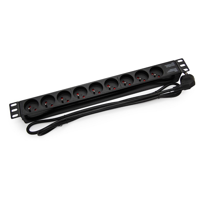 EXTENSIÓN 19" RACK 9xTOMAS 230Vac