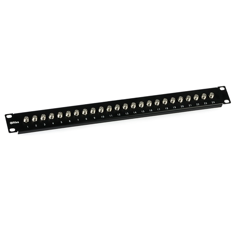 PAINEL 24 F 1U 19" RACK