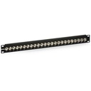 PANEL BNC 24xBNC-F / BNV-F 19" RACK