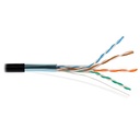 305m CABO F/UTP CAT 5E NETSET PRETO EXTERIOR Fca