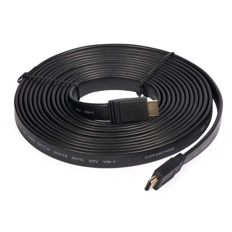 [DPH1054] 5m CABO HDMI-HDMI 28AWG V1.4 FLAT