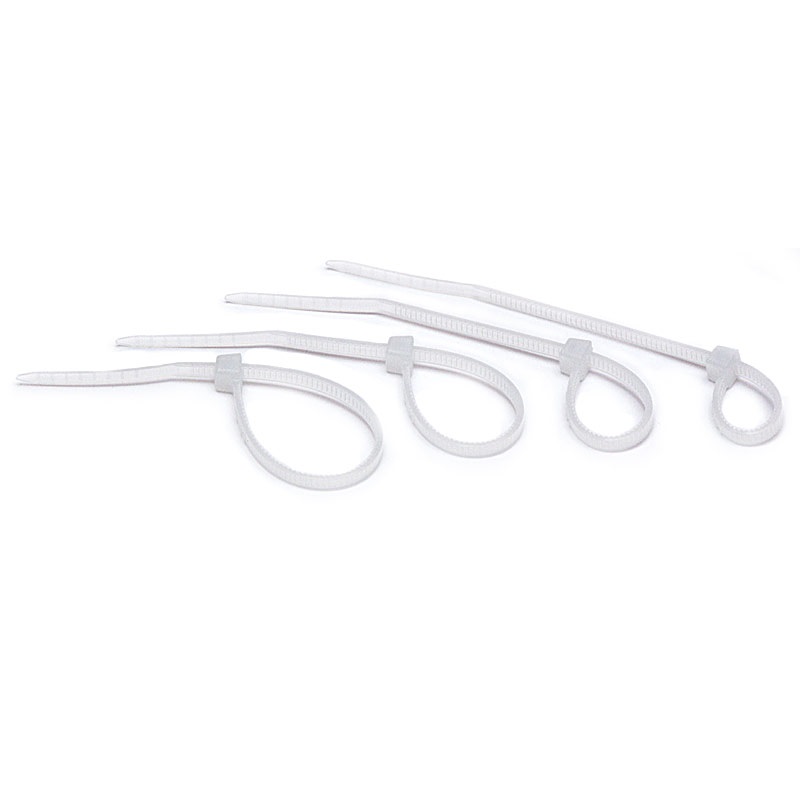 100x ABRAÇADEIRA FIVELA TZ10/3NS BRANCA 98x2.5mm