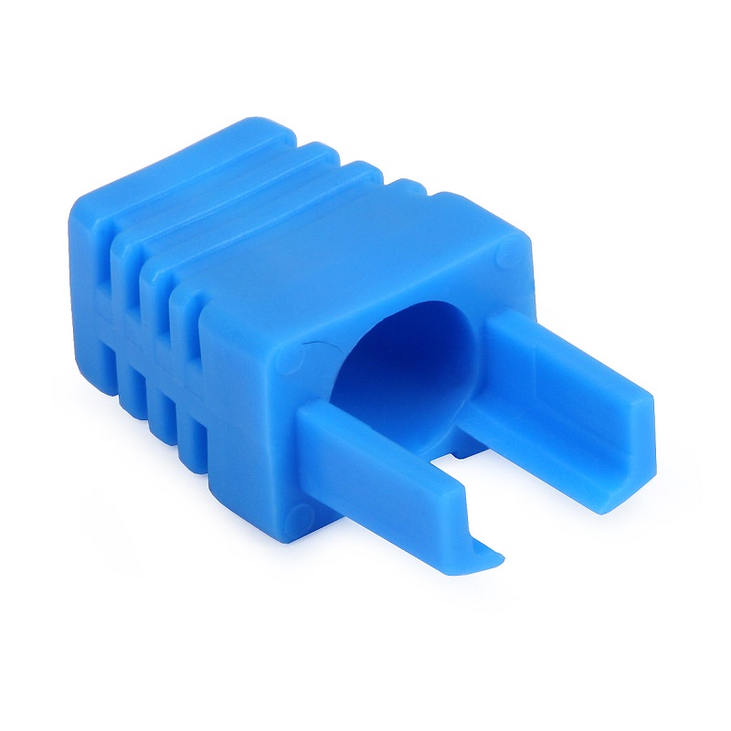 100x PROTECCIÓN MODULAR SLIM-LINE RJ45 AZUL