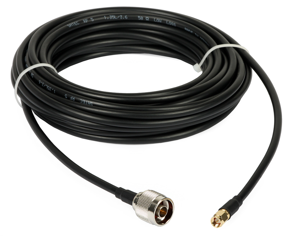 10m CABO N-MACHO SMA-MACHO RF-5