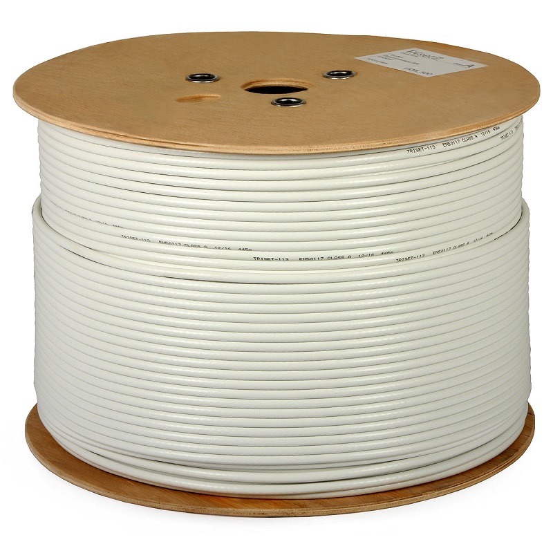 500m CABLE COAXIAL 75 Ohm TRISET-113 1.13/4.8/6.8 