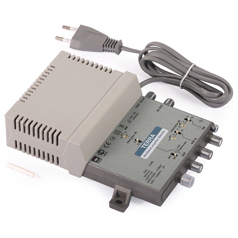 AMPLIFICADOR EDIFICIO TERRA MA-049L FM-BIII-UHF