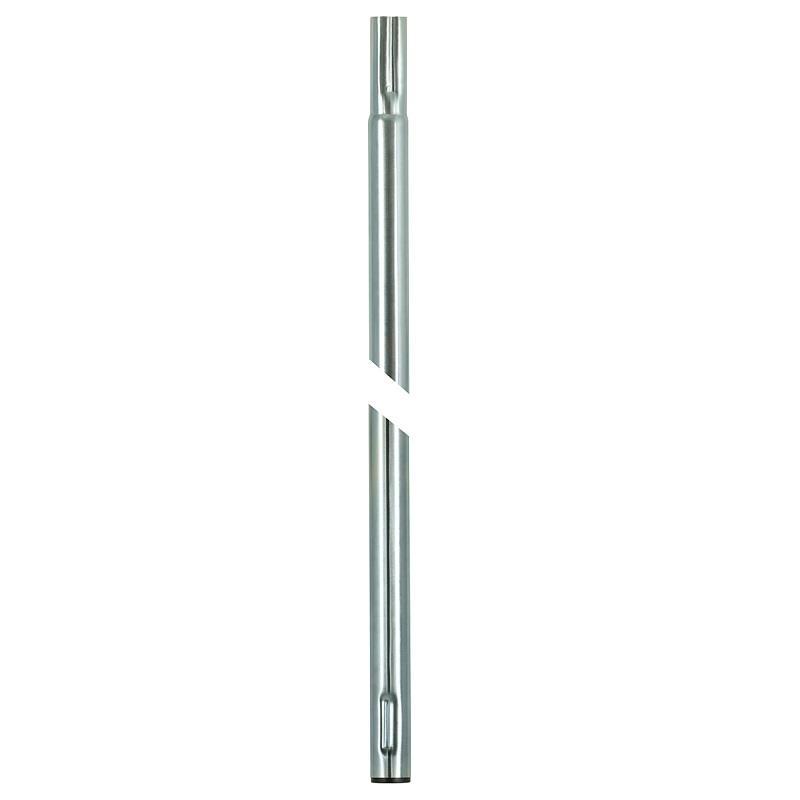 1m MÁSTIL ANTENA ACERO 38mm GALVANIZADO