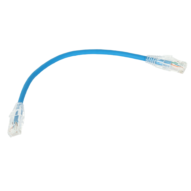 0.25m CABLE U/UTP PATCHCORD NETSET CAT.6 LSOH AZUL