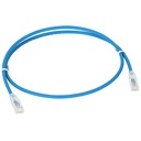1m CABLE U/UTP PATCHCORD NETSET CAT.6 LSOH AZUL