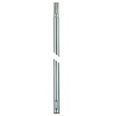 1.5m MASTRO ANTENA AÇO 38mm GALVANIZADO