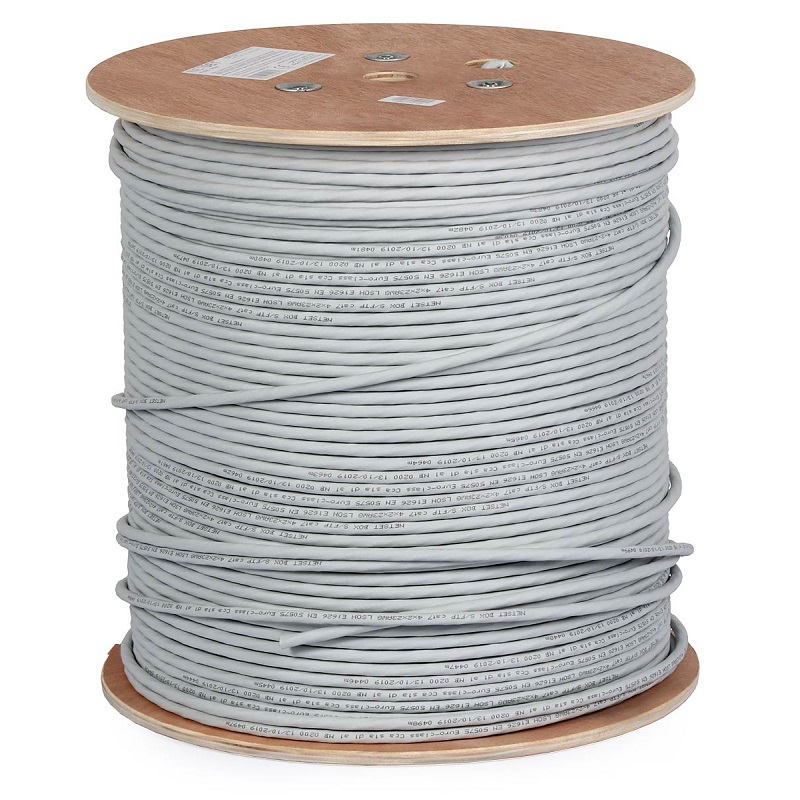 500m CABO BLINDADO CAT 7 NETSET S/FTP INTERIOR Cca-s1a,d1,a1
