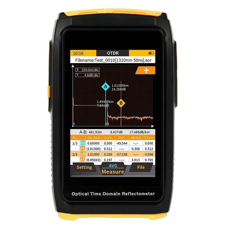 PROBADOR FIBRA ÓTICA OTDR ULTIMODE OR-20-S3S5-ISMV