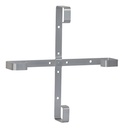 RACK DE CABOS DE LINHA ALU 600mm
