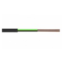 100m CABO H05VV-F 4x1.0mm PRETO 300/500V