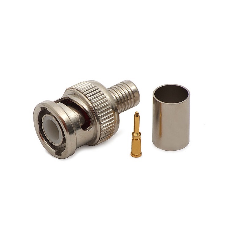 FICHA BNC MACHO CRAVAR CABO RG-6
