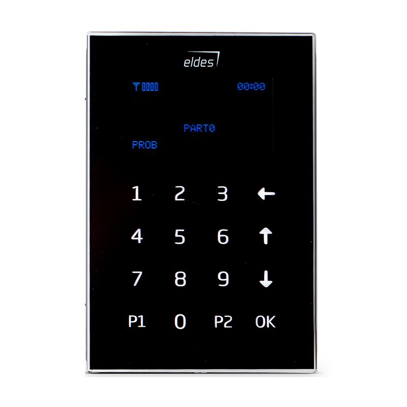 [EKB2PT] TECLADO LCD SENSITIVO PRETO