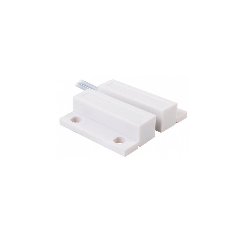 CONTACTO MAGNÉTICO BLANCO 14x27x8mm NC